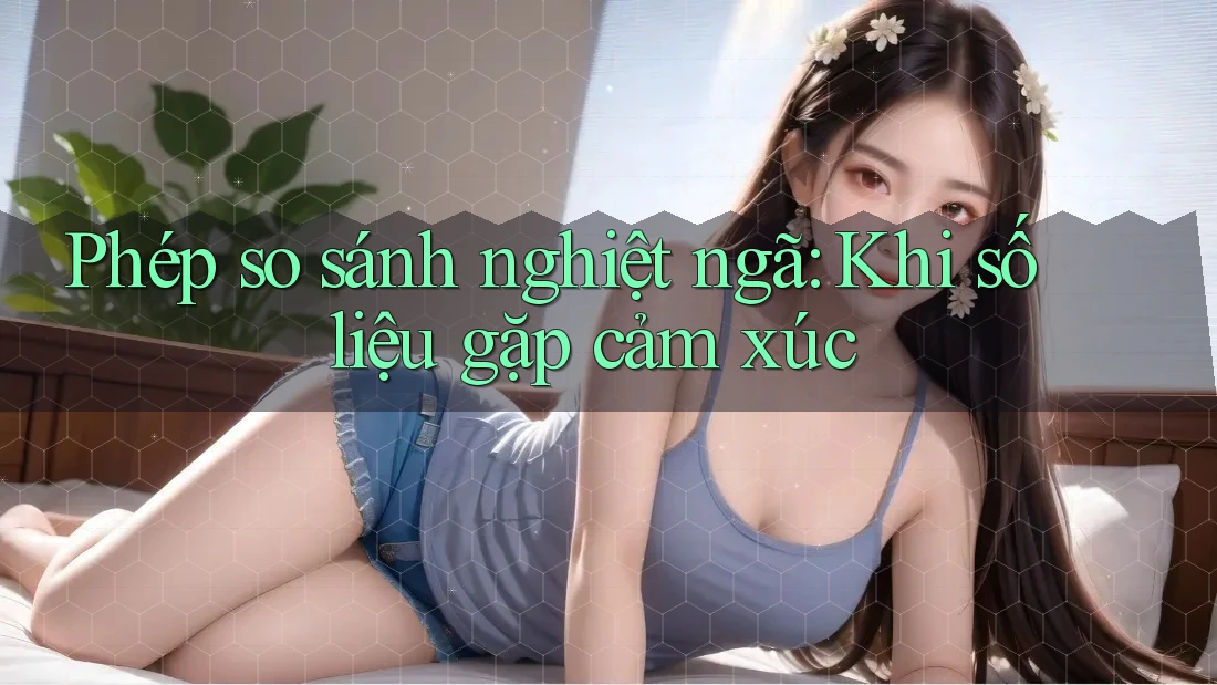 Phép so sánh nghiệt ngã: Khi số liệu gặp cảm xúc