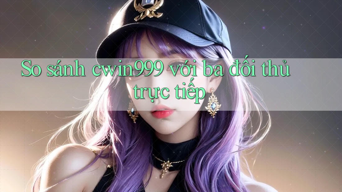 So sánh cwin999 với ba đối thủ trực tiếp