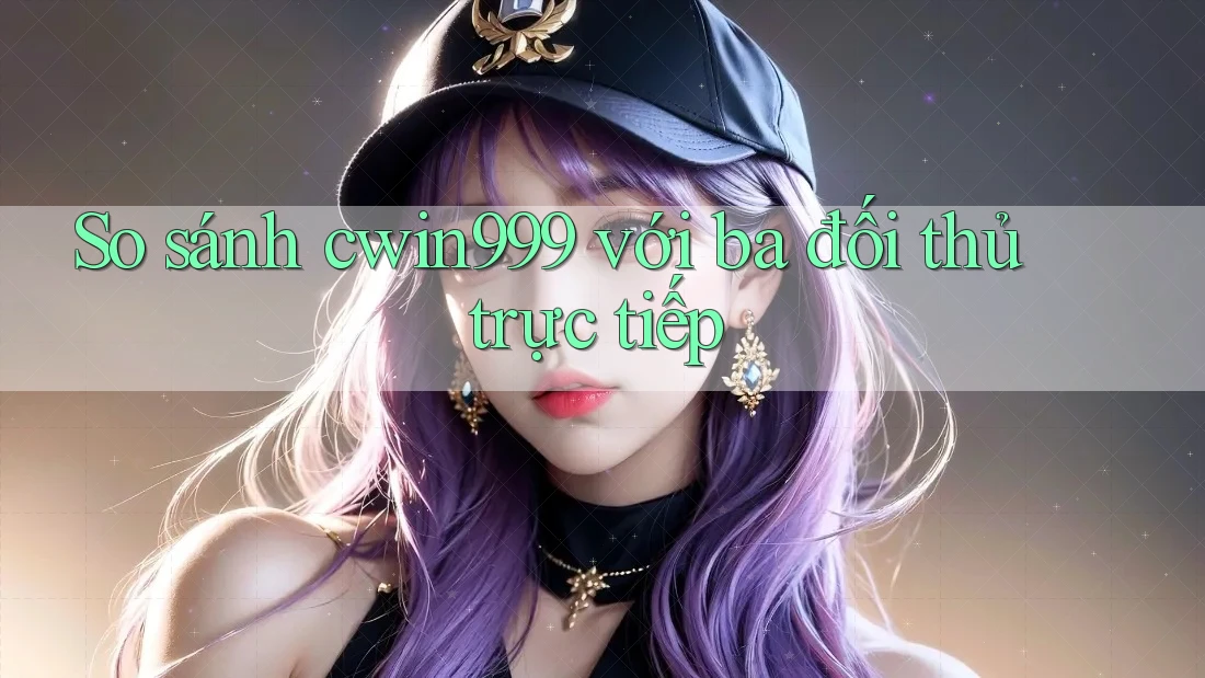 So sánh cwin999 với ba đối thủ trực tiếp