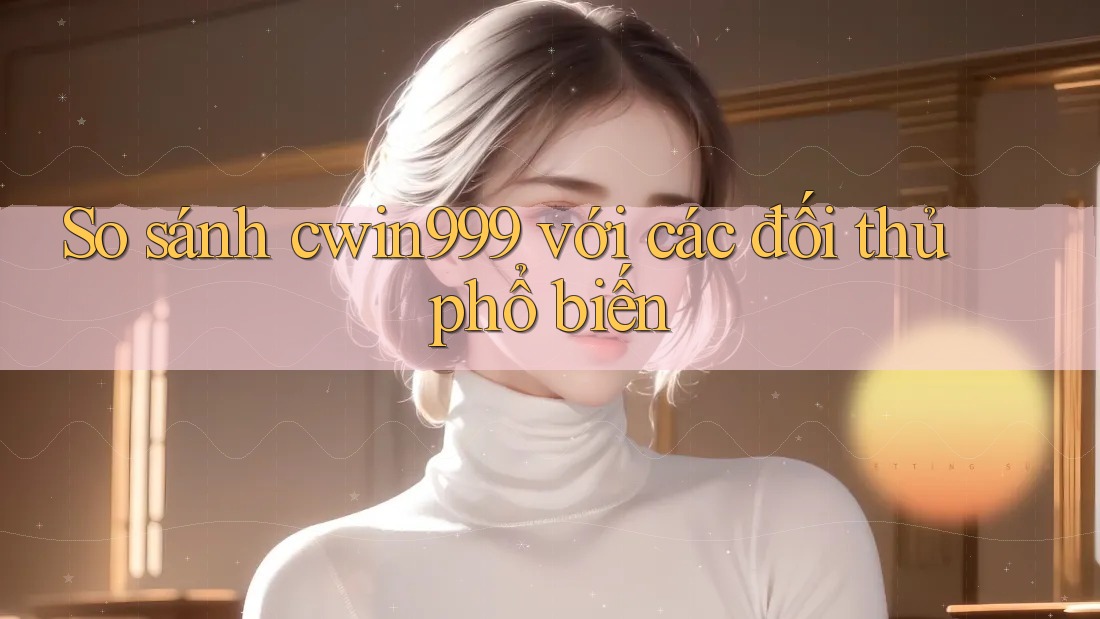 So sánh cwin999 với các đối thủ phổ biến So sánh cwin999 với các đối thủ phổ biến