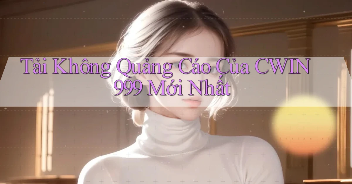 tải không quảng cáo của cwin999 mới nhất
