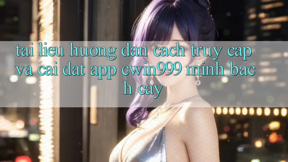 Tài liệu hướng dẫn Cách Truy Cập Và Cài Đặt App Cwin999 Minh bạch cậy