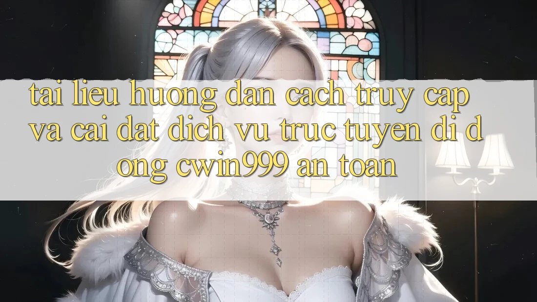 Tài liệu hướng dẫn Cách Truy Cập Và Cài Đặt Dịch vụ trực tuyến di động Cwin999 An Toàn