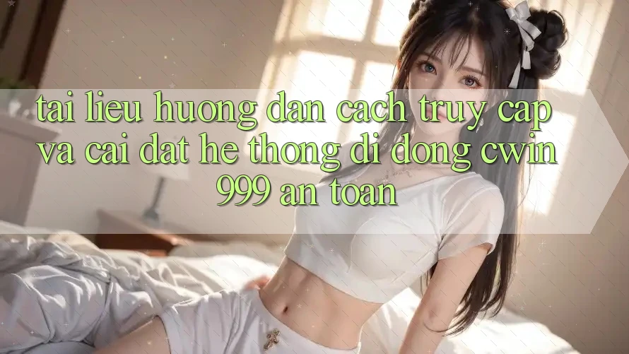 Tài liệu hướng dẫn Cách Truy Cập Và Cài Đặt Hệ thống di động Cwin999 An Toàn