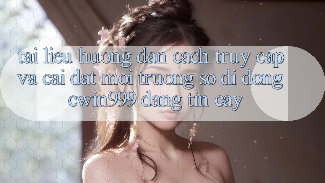 Tài liệu hướng dẫn Cách Truy Cập Và Cài Đặt Môi trường số di động Cwin999 Đáng tin cậy