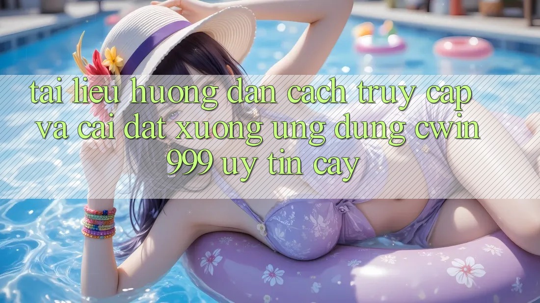 Tài liệu hướng dẫn Cách Truy Cập Và Cài đặt xuống Ứng dụng Cwin999 Uy tín cậy