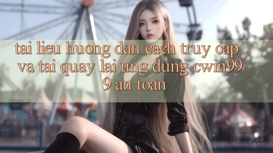 Tài liệu hướng dẫn Cách Truy Cập Và Tải quay lại Ứng Dụng Cwin999 An Toàn