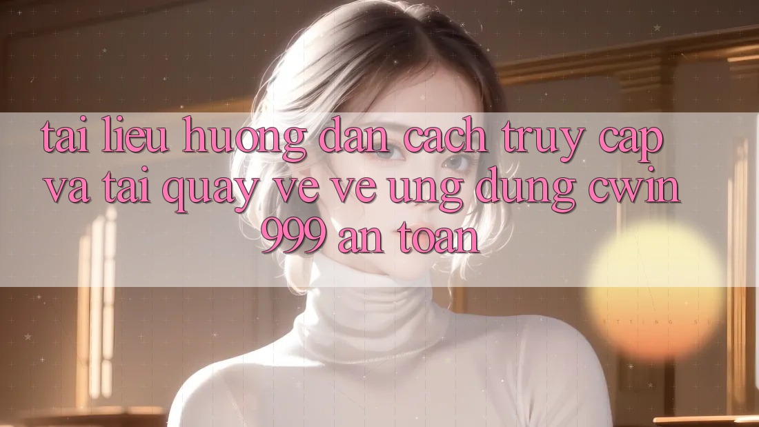 Tài liệu hướng dẫn Cách Truy Cập Và Tải quay về về Ứng Dụng Cwin999 An Toàn
