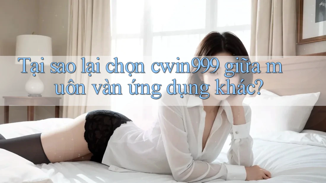 Tại sao lại chọn cwin999 giữa muôn vàn ứng dụng khác?
