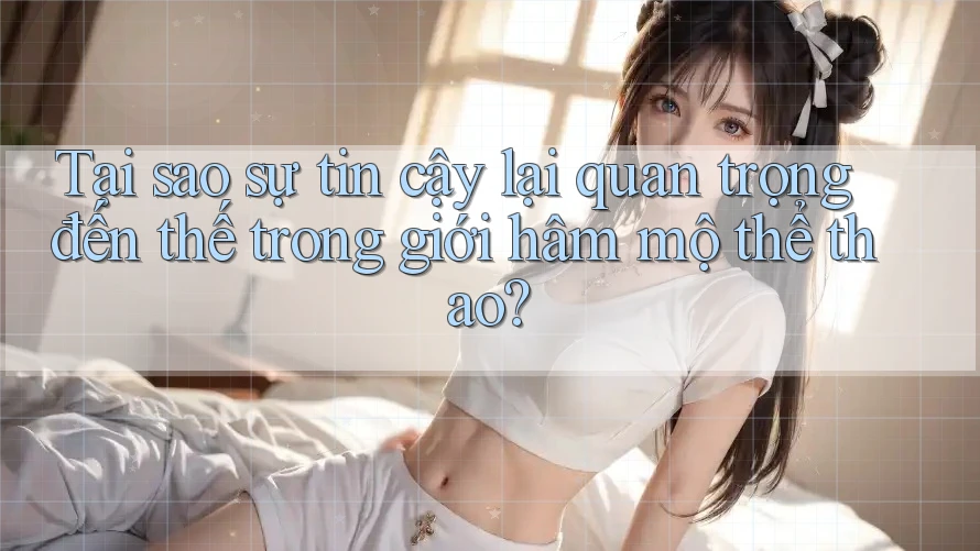 Tại sao sự tin cậy lại quan trọng đến thế trong giới hâm mộ thể thao? Tại sao sự tin cậy lại quan trọng đến thế trong giới hâm mộ thể thao?