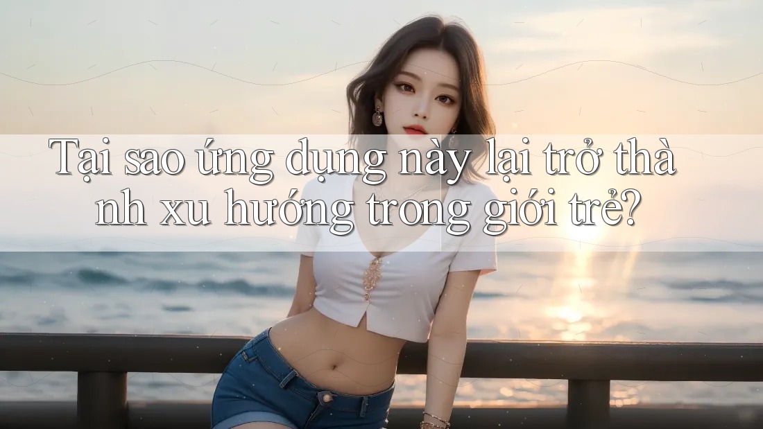 Tại sao ứng dụng này lại trở thành xu hướng trong giới trẻ?