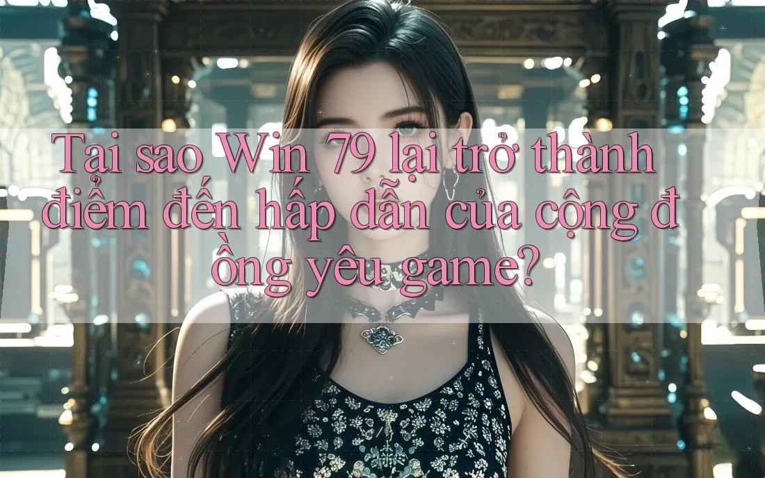 Tại sao Win 79 lại trở thành điểm đến hấp dẫn của cộng đồng yêu game?
