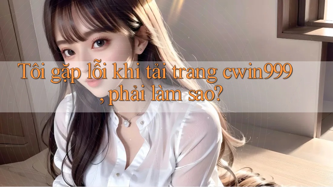 Tôi gặp lỗi khi tải trang cwin999, phải làm sao?