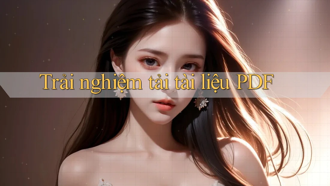 Trải nghiệm tải tài liệu PDF