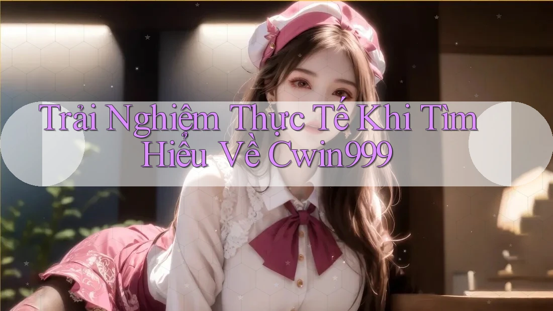 Trải Nghiệm Thực Tế Khi Tìm Hiểu Về Cwin999