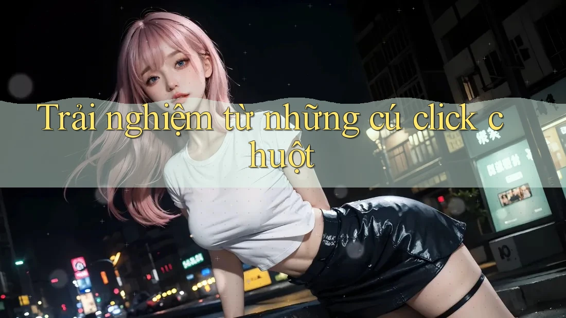 Trải nghiệm từ những cú click chuột
