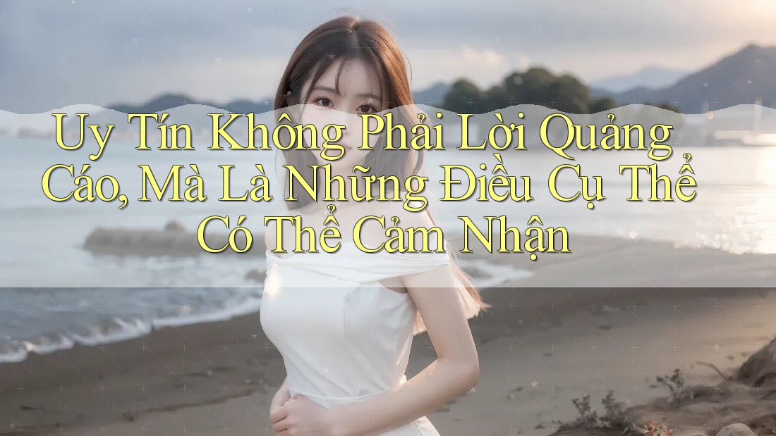 Uy Tín Không Phải Lời Quảng Cáo, Mà Là Những Điều Cụ Thể Có Thể Cảm Nhận