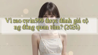 Vì sao cwin999 được đánh giá cộng đồng quan tâm (2026)
