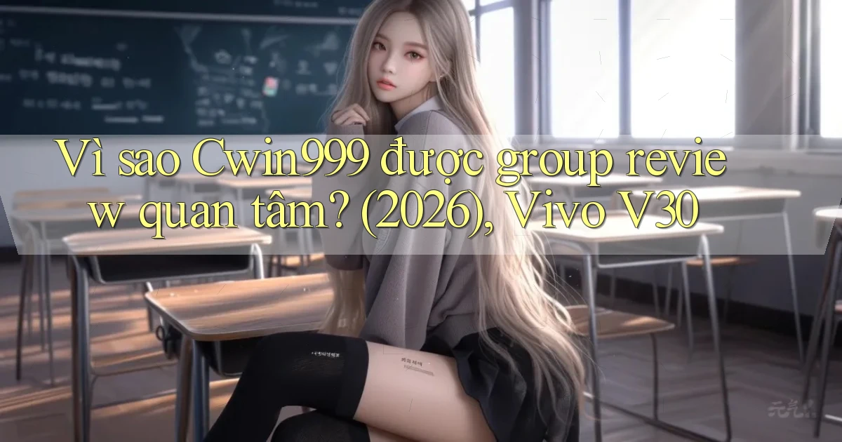 Vì sao Cwin999 được group review quan tâm (2026), Vivo V30