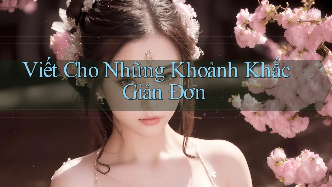 Viết Cho Những Khoảnh Khắc Giản Đơn
