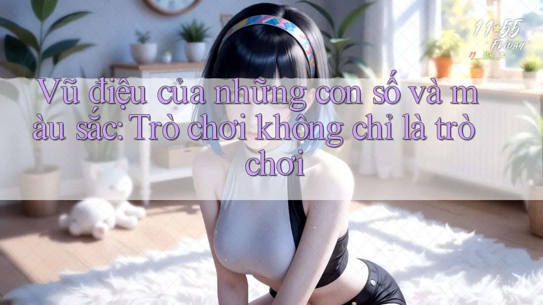 Vũ điệu của những con số và màu sắc: Trò chơi không chỉ là trò chơi